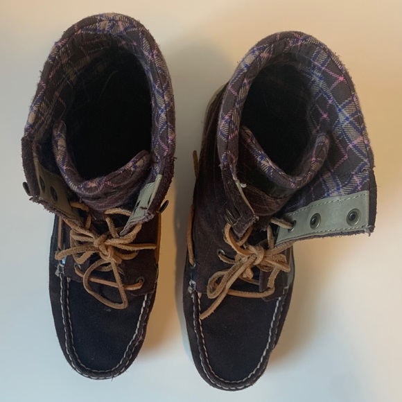 Sperry Hikerfish Suede Lace Up Boots - Picture 4 of 5